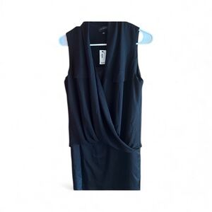 New w tags-The Limited Elegant Black Sleeveless Mini Dress